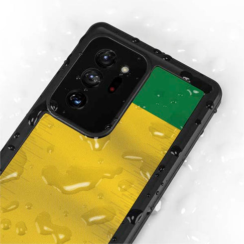Brazil Soccer Flag Galaxy Note20 Ultra 5G Waterproof Case